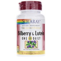 솔라레이 빌베리 & 루테인 원 데일리 베지테리안 캡슐, 30개입, 1개