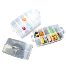 반디스토어 다용도 멀티 3층 정리함 대 KR_B141A, 1세트