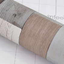 현대시트 데코리아 럭셔리 우드 시트지, 빈티지패널(LW452)