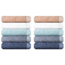 송월타월 타이탄 수건 190 g 40수 면사, 랜덤 발송, 10개