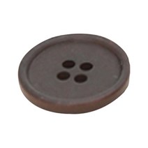 해피베어스 모던 프렌치 단추 18 mm, 다크브라운, 8개입
