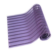 월광매트 고급형 미끄럼방지 매트 120 x 100 cm, 보라색, 1개