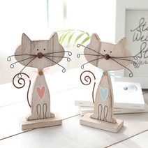 행복한마을 선반장식 소품 데이트 냥이, 혼합 색상