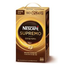 네스카페 수프리모 200T, 11.7g, 200개입, 1개