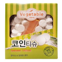 베지터블 코인 티슈, 300개입, 1개