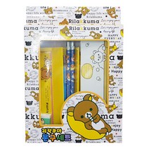 리락쿠마 문구세트, 랜덤 발송, 1개