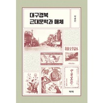 [역락]대구경북 근대문학과 매체 (양장), 역락, 박용찬