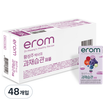 이롬 황성주 과채습관 퍼플, 140ml, 48개입