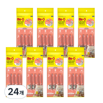 미오 크리미 짜먹는 고양이 간식, 연어, 15g, 24개