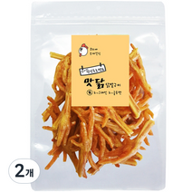 강아지건강프로젝트 수제간식 맛닭 닭발구이 500g, 닭, 2개