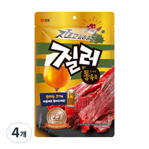 질러 부드러운 통육포, 180g, 4개