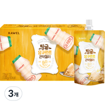 로엘 팅글 곤약젤리 요구르트맛 1박스 10개입, 1.3kg, 3개입