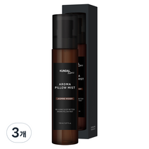 쿤달 아로마 필로우 미스트 150ml, 자스민우디향, 3개