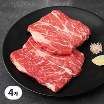 푸드랩플러스 미국산 프라임 척아이롤 구이용 (냉장), 400g, 4개