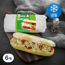 테이트 바질 앤 치킨 샌드위치 (냉동), 170g, 6개