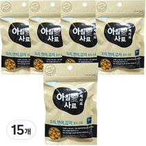 아침애사료 오리 연어 감자 수제사료 5p, 200g, 15개