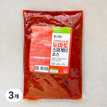 풀무원 풀스키친 구운갈릭 앤 어니언 토마토 스파게티 소스, 1kg, 3개