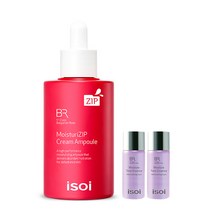아이소이 불가리안 로즈 모이스춰라이ZIP 크림 앰플 70ml + 모이스처 토닉 에센스 8ml x 2p, 1세트