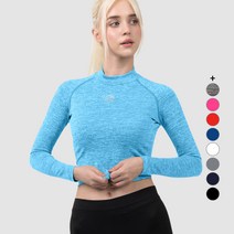 아르메데스 기능성 여성 요가복 긴팔 터틀 R-251