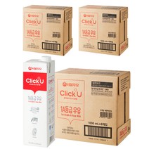 서울우유 클릭유 1A등급 우유, 24개, 1000ml