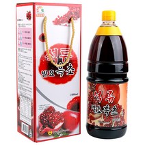오양식품 석류 발효흑초, 1800ml, 1개
