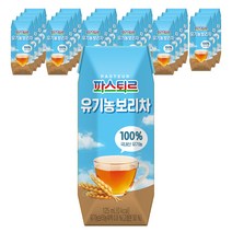 파스퇴르아이생각 순한 유기농 보리차 125 ml, 보리차맛, 125ml, 24개