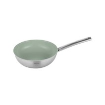 올 뉴 이지프리즘 통 3중 세라믹 엠보 웍팬 에코그린 인덕션 IH, 1개, 24 cm