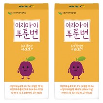 이지바이오메드 이지아이 푸룬변 15P, 150ml, 2개, 푸룬맛
