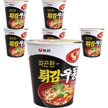 농심 튀김우동컵 62gx6개, 62g, 6개