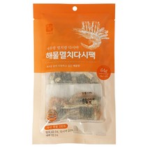 석하 멸치랑새우랑다시마 해물멸치다시팩 미니, 16g, 4개