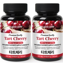 뉴트리디데이 프리미엄 타트체리 타블렛, 90정, 2개