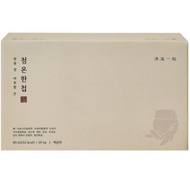 청온한첩 현대식 전통차, 80ml, 20개