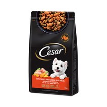 시저 애견사료, 칠면조, 1kg, 1개