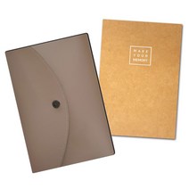 홀드미 클러치 바인더 + 데일리 스케줄러 + 메모리 스케쥴러M, 세피아 베이지(바인더)