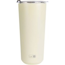 레티 어반 보온보냉 텀블러 700ml + 빨대 + 세척솔 세트, 아이보리(텀블러)