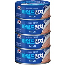 사조 마일드 참치, 135g, 4개