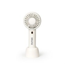 브루노 스탠드겸용 무선 미니 핸디팬 USB 선풍기, BMF-2115, 화이트