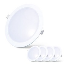 씨티오 LED 다운라이트등 20.3cm 35W 5p, 주광색(형광등색)