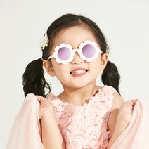[앙상블] 아동 플라워 선글라스 키즈 안경 자외선차단