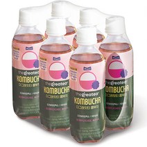 매일유업 더그레잇티 콤부차 베리리치, 300ml, 6개