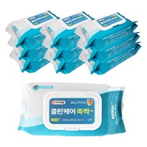 에버프레쉬 메디 안심살균소독 티슈 캡형, 80매, 5개