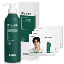 다슈 비녹시딜 스칼프 탈모 샴푸 500ml + 샴푸 파우치 6ml x 4p 세트, 1세트