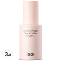 아이소이 스킨케어 비건 톤업 썬 SPF38 PA++, 3개, 선택완료, 40ml