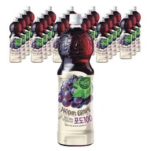 자연은 포도 주스, 1.5L, 24개