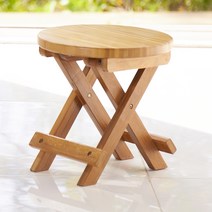 원목 접이식 의자 모음/ 접이식 나무의자 접이식의자 화분의자 원목의자/ 코지마트, 사각(와이드)