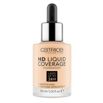 캐트리스 HD 리퀴드 커버리지 파운데이션 30ml, 002호 포슬린베이지, 1개