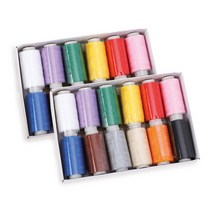 마켓플랜 마일드 봉제실 12p, 무지개, 2세트