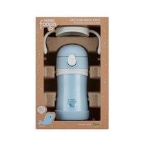 푸고 유아용 프리미엄 빨대컵 280ml, 블루, 1개