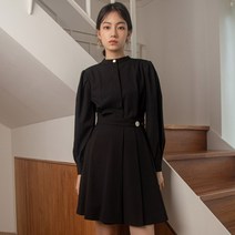가니송 Gold Button Wrap One piece