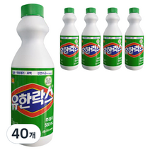 유한락스 후레쉬, 500ml, 40개